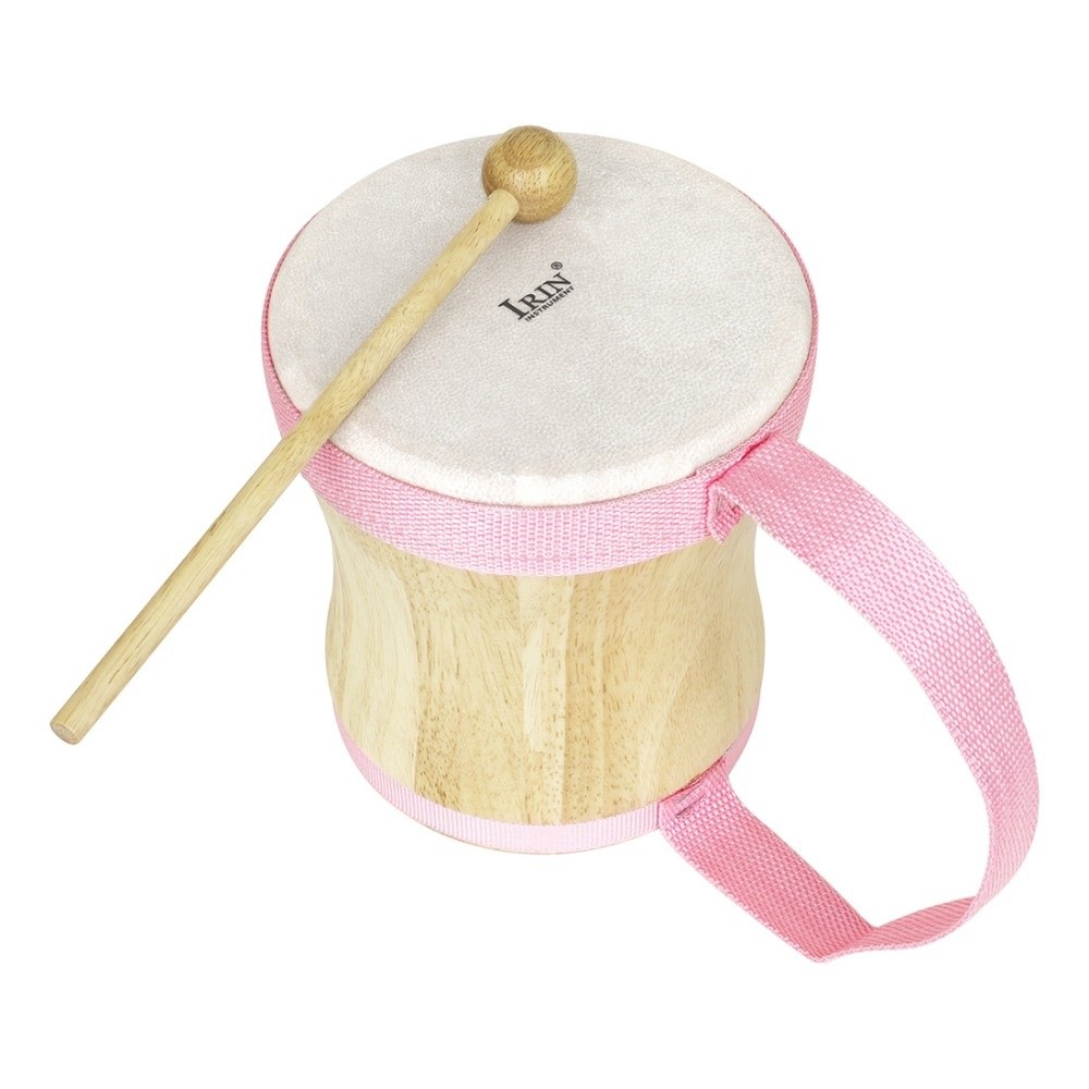 Tambourine Hand Drum - Wooden Indian Hand Drum Early Education