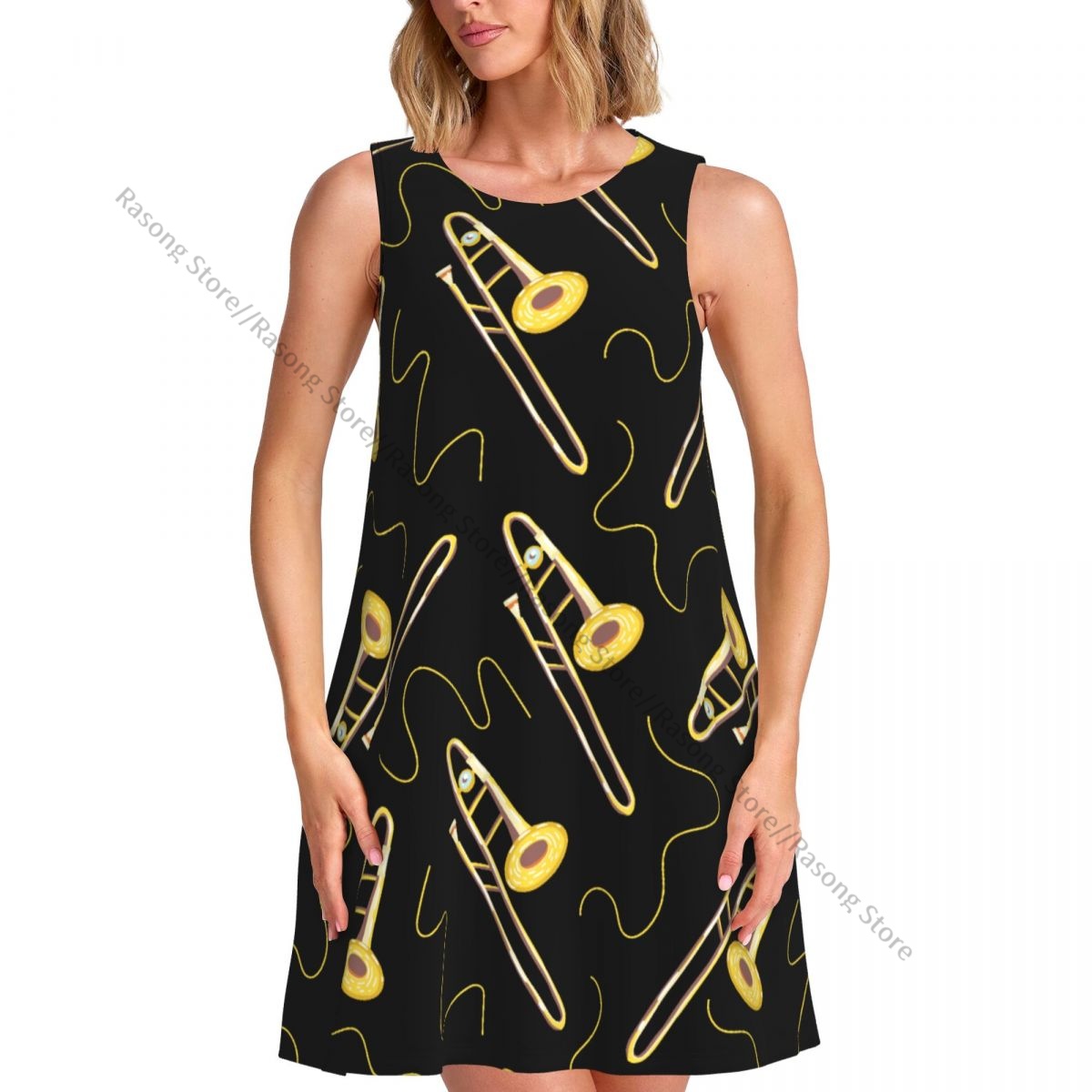 Musical Instrument All - Summer Vest Dress Women's Wind Musical