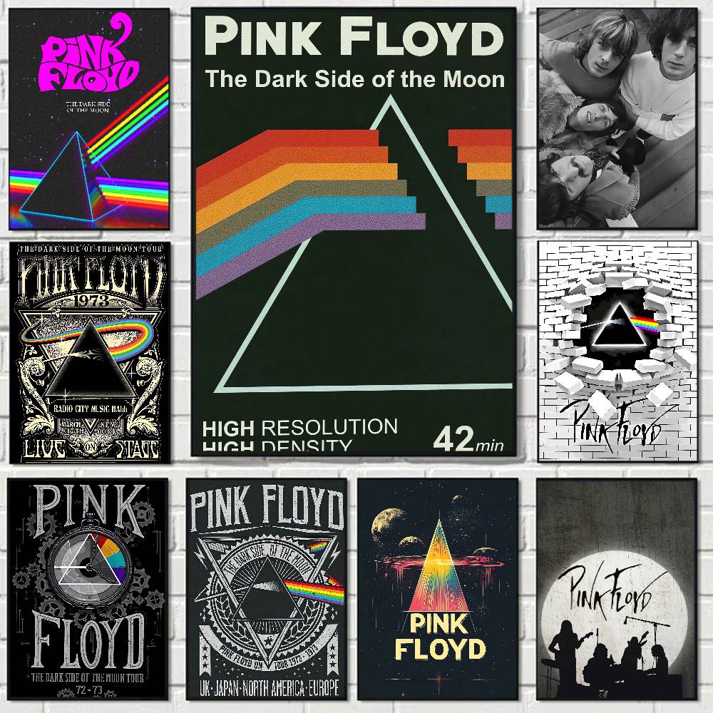 Musical Instrument Poster - Rock Band Pink Floyd Anime Poster
