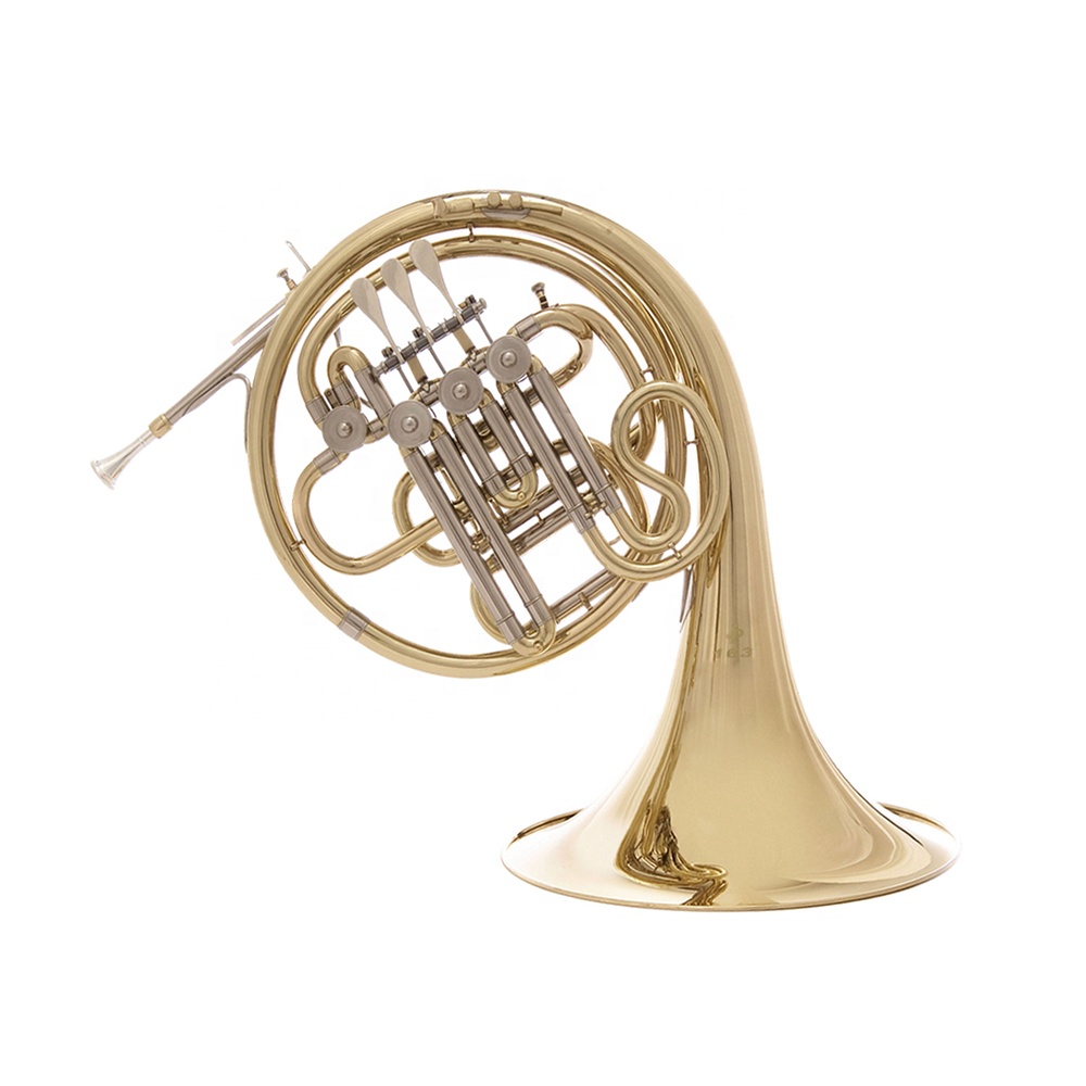 Musical Instrument Horn - 4‑Keys Double Compensated French Horn Brass