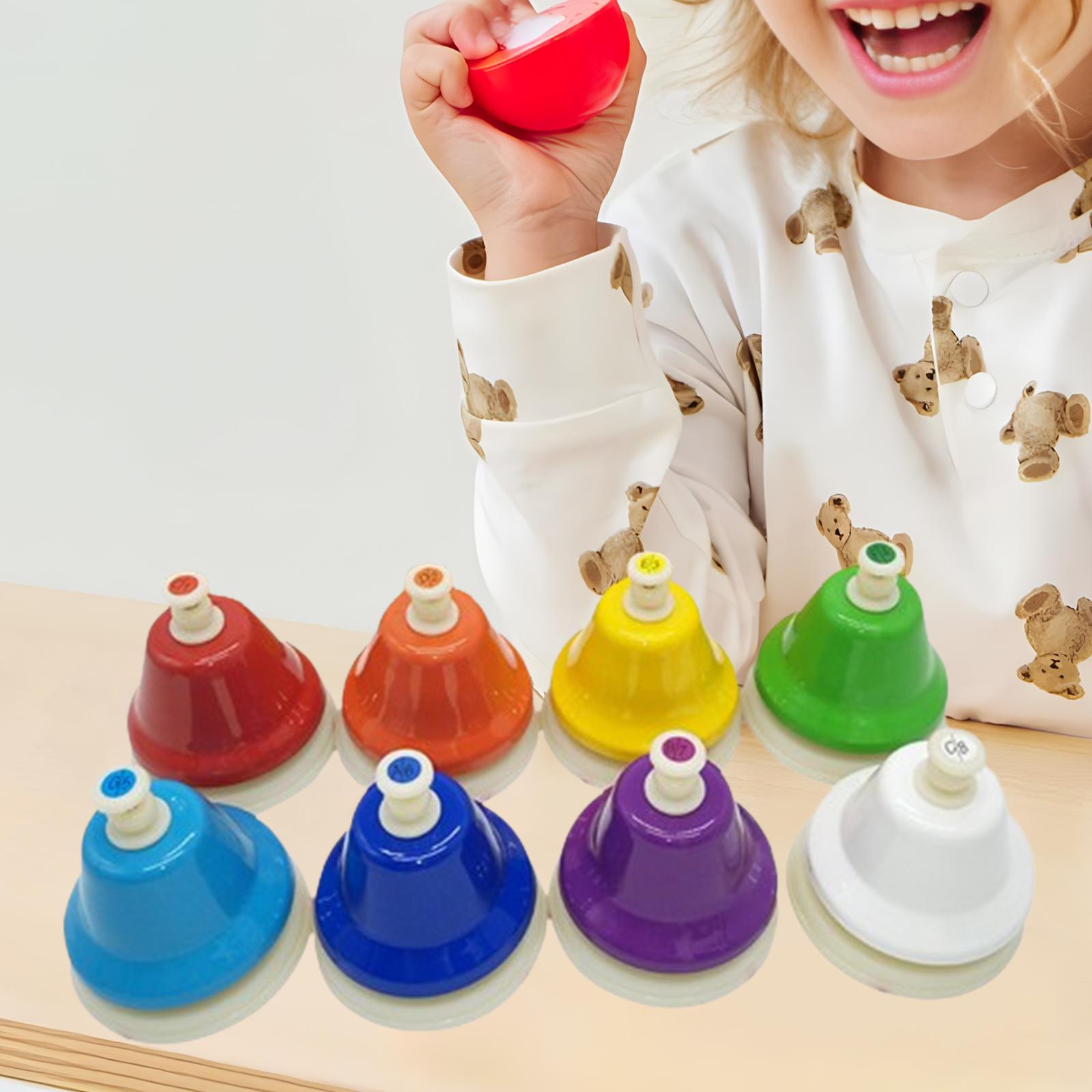 Musical Instrument I Play - Kids Play Desk Bells Hand Bells,