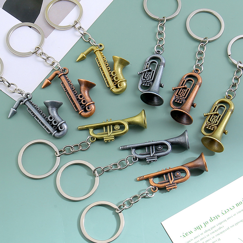 Musical Instrument All - Creative Saxophones Shape Keychains Fashion Orchestral