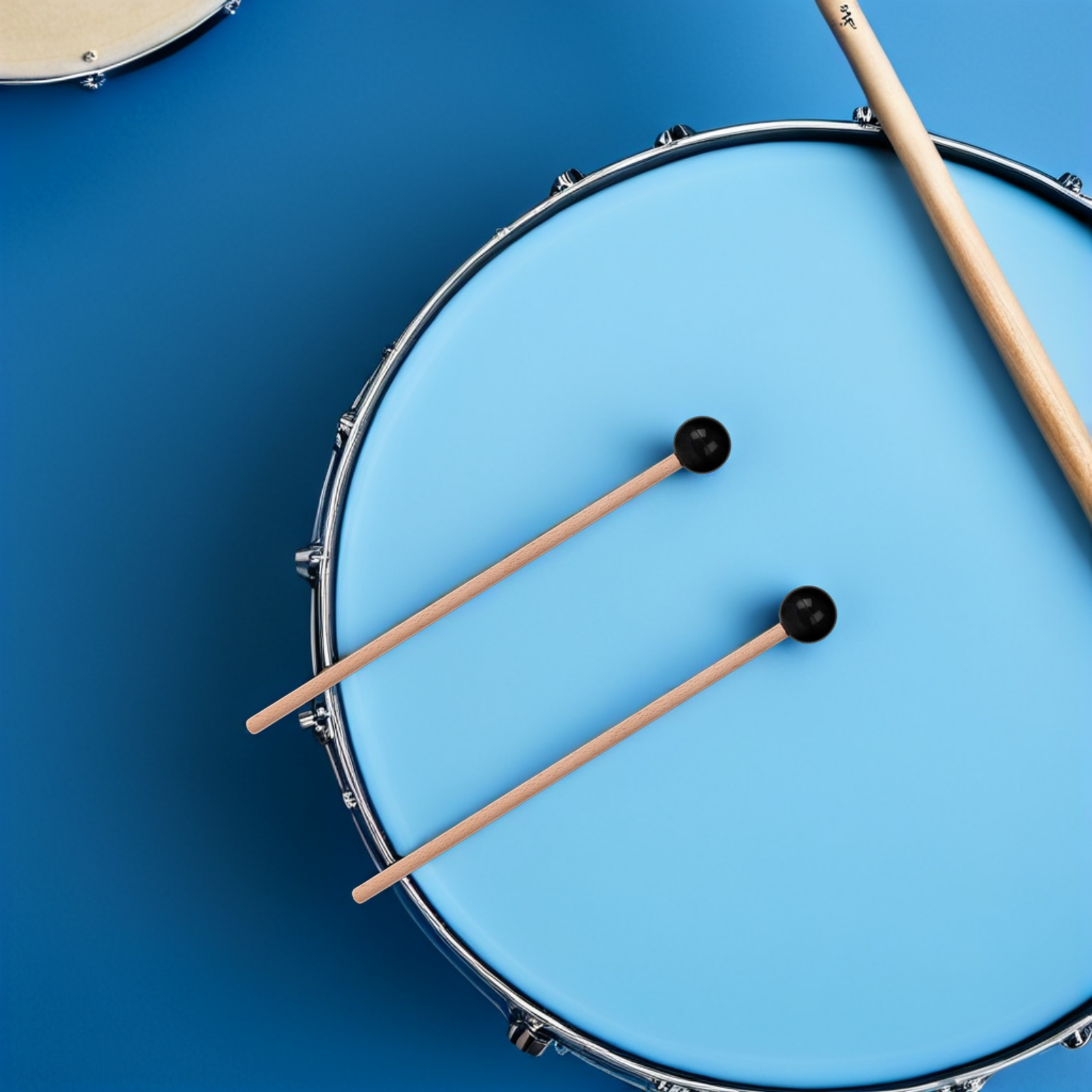 Tongue Drum Steel - Premium Drum Mallets with Wooden Handle