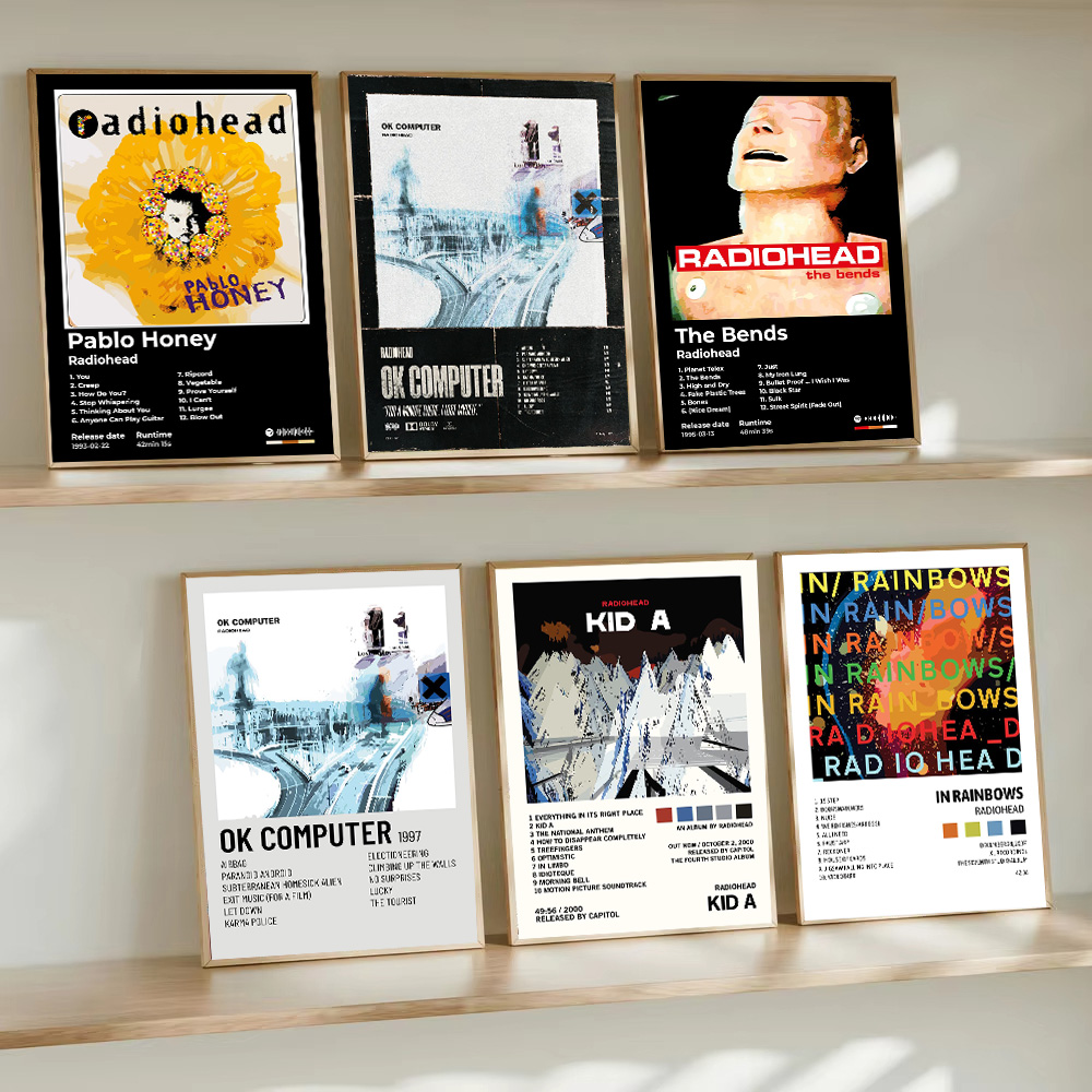 Singer Band R-Radiohead Poster - Musical Instrument Poster 评论和价格