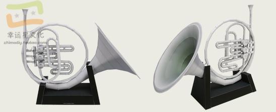Musical Instrument Horn 3d Pap - Musical Instrument Horn 评论和价格