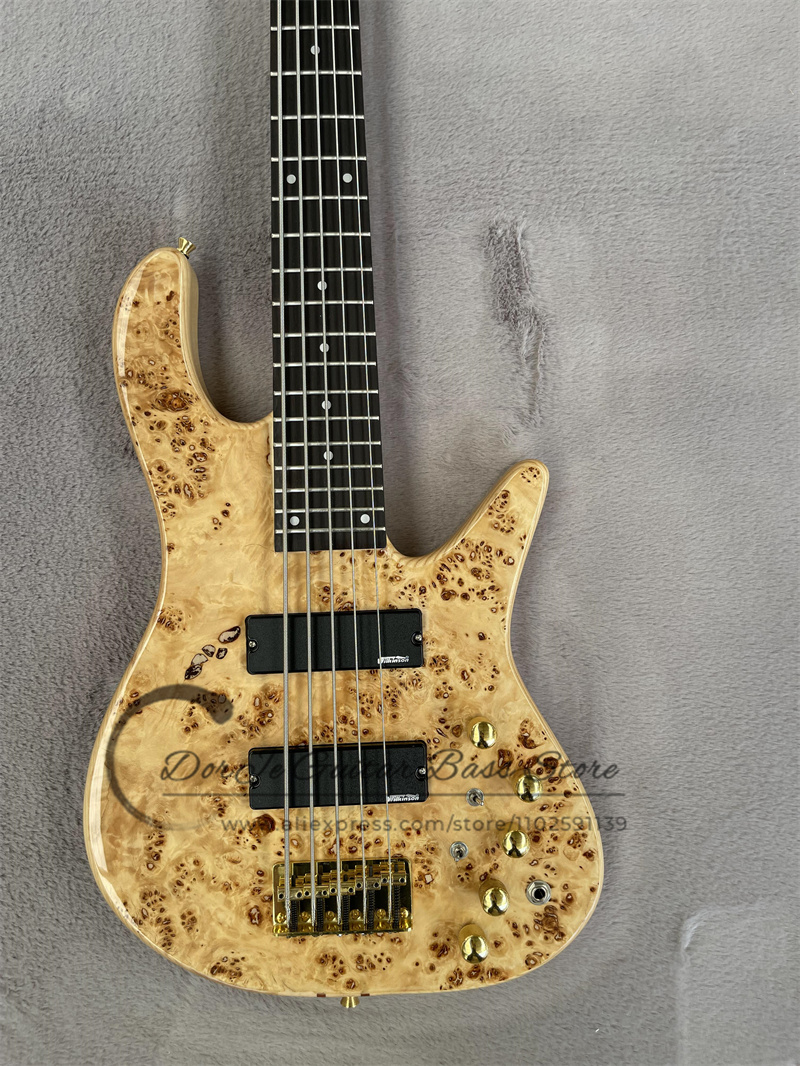 5 Strings Bass Guitar Fode Bas - Bass Guitar Fretless 评论和价格