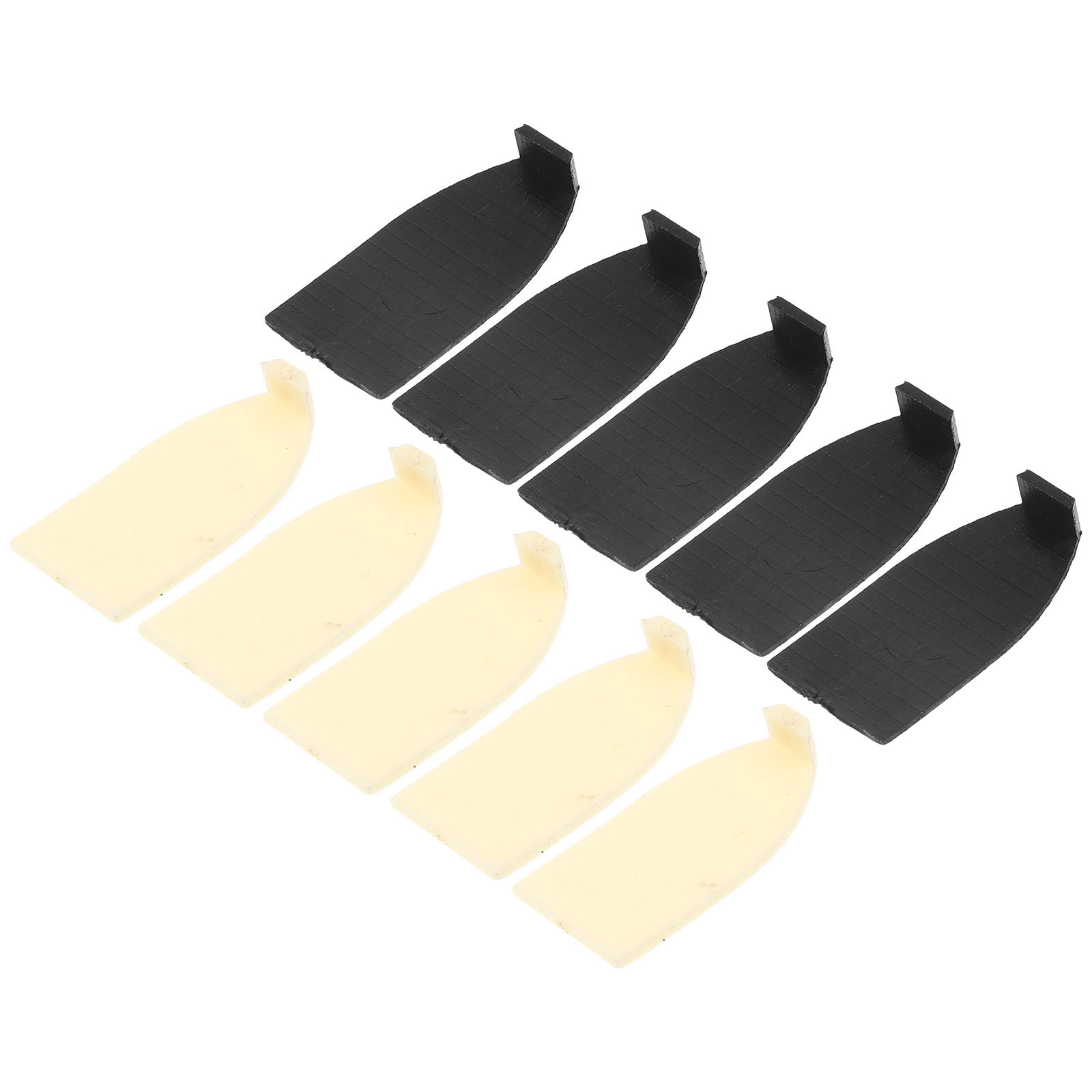 10Pcs Violin Bow Pads Plastic  - Musical Instrument Veena 评论和价格