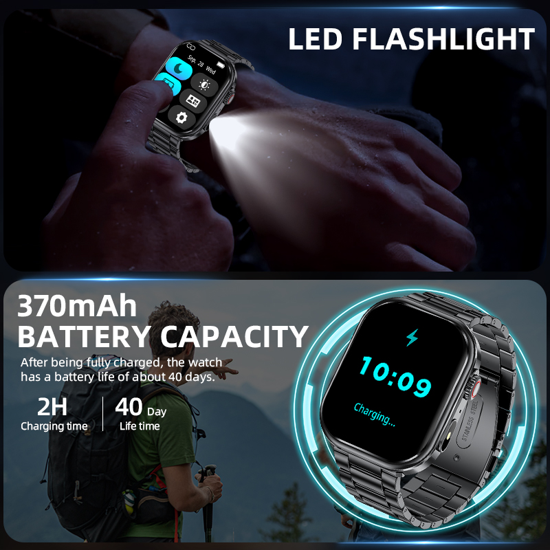 LIGE Smart Watch Men 2026 Full - Musical Instrument Craft 评论和价格