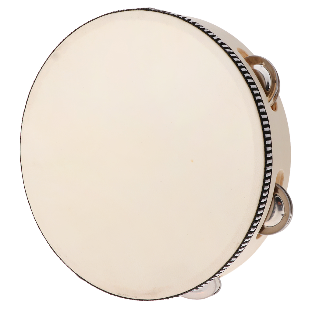 Wooden Musical Tambourine Beat - Tambourine Hand Drum 评论和价格