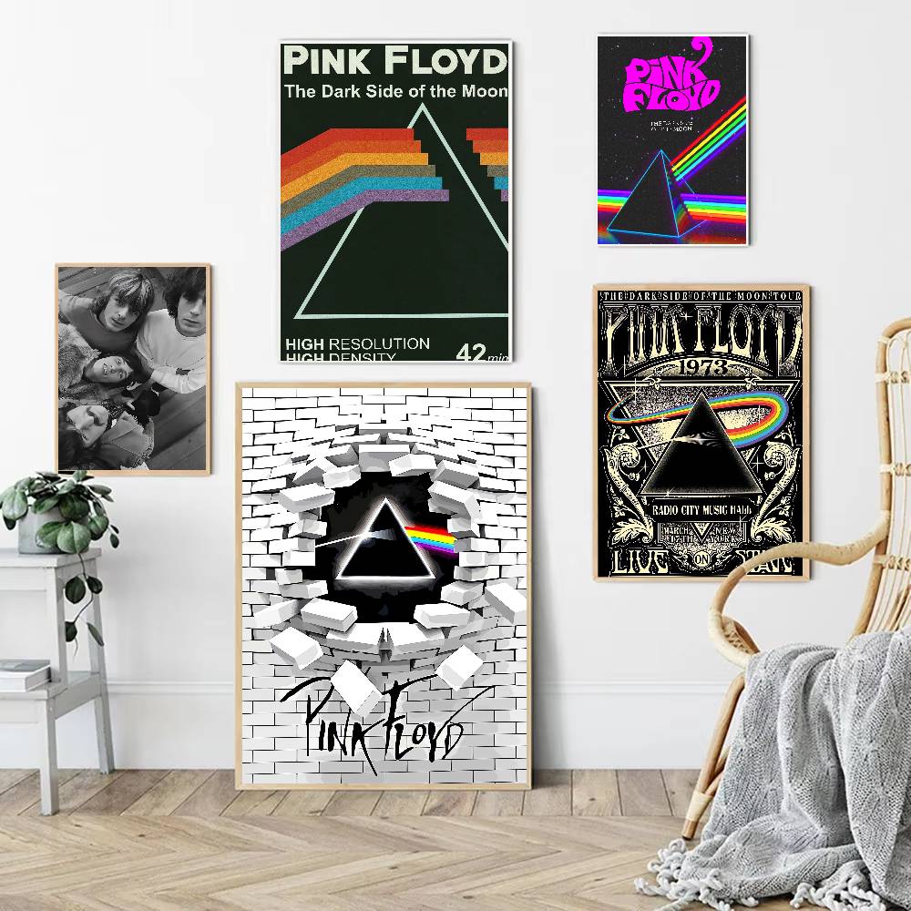 Rock Band Pink Floyd Anime Pos - Musical Instrument Poster 评论和价格