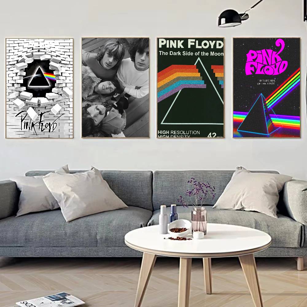 Rock Band Pink Floyd Anime Pos - Musical Instrument Poster 评论和价格