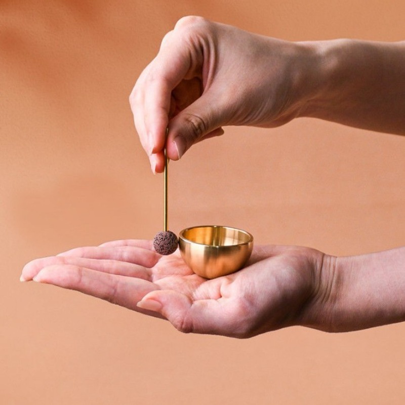 Mini Singing Bowl Handmade Cop - Musical Instrument All 评论和价格