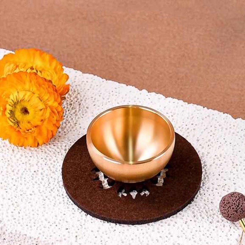 Mini Singing Bowl Handmade Cop - Musical Instrument All 评论和价格
