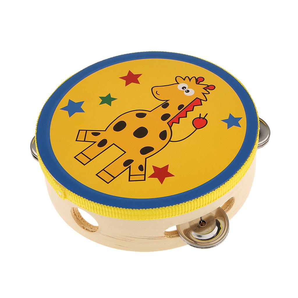 Wooden Tambourine Small Hand P - Tambourine Hand Drum 评论和价格
