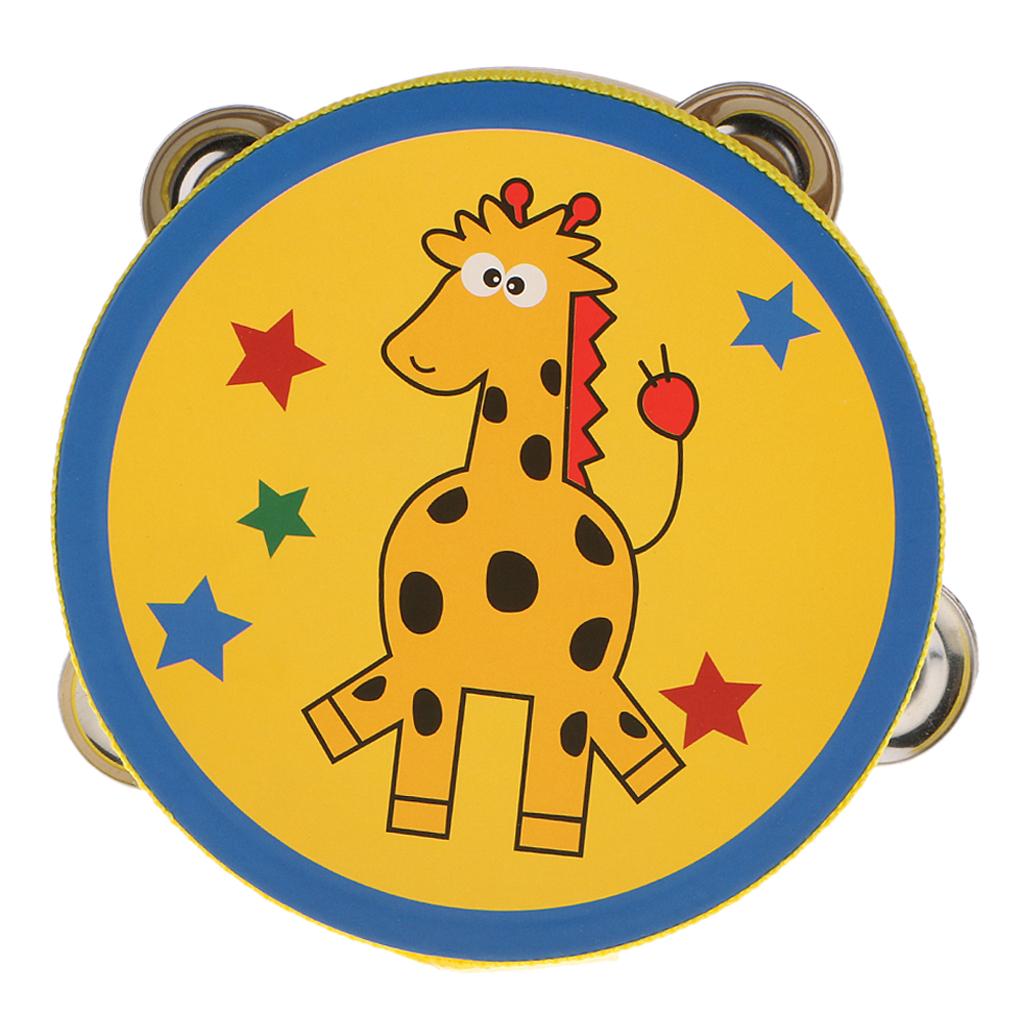 Wooden Tambourine Small Hand P - Tambourine Hand Drum 评论和价格