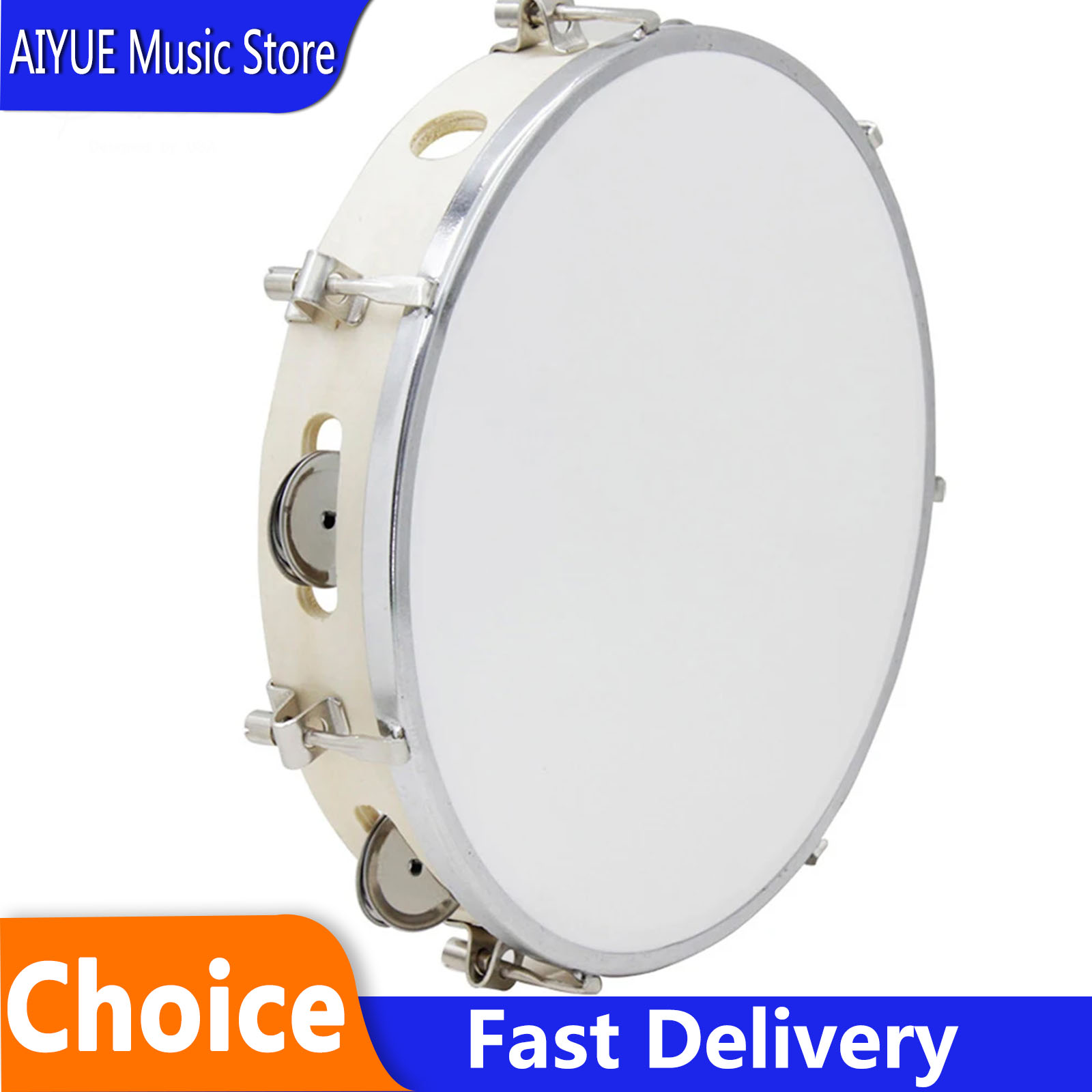 SLADE 10 Inches Tambourine Adj - Tambourine Hand Drum 评论和价格
