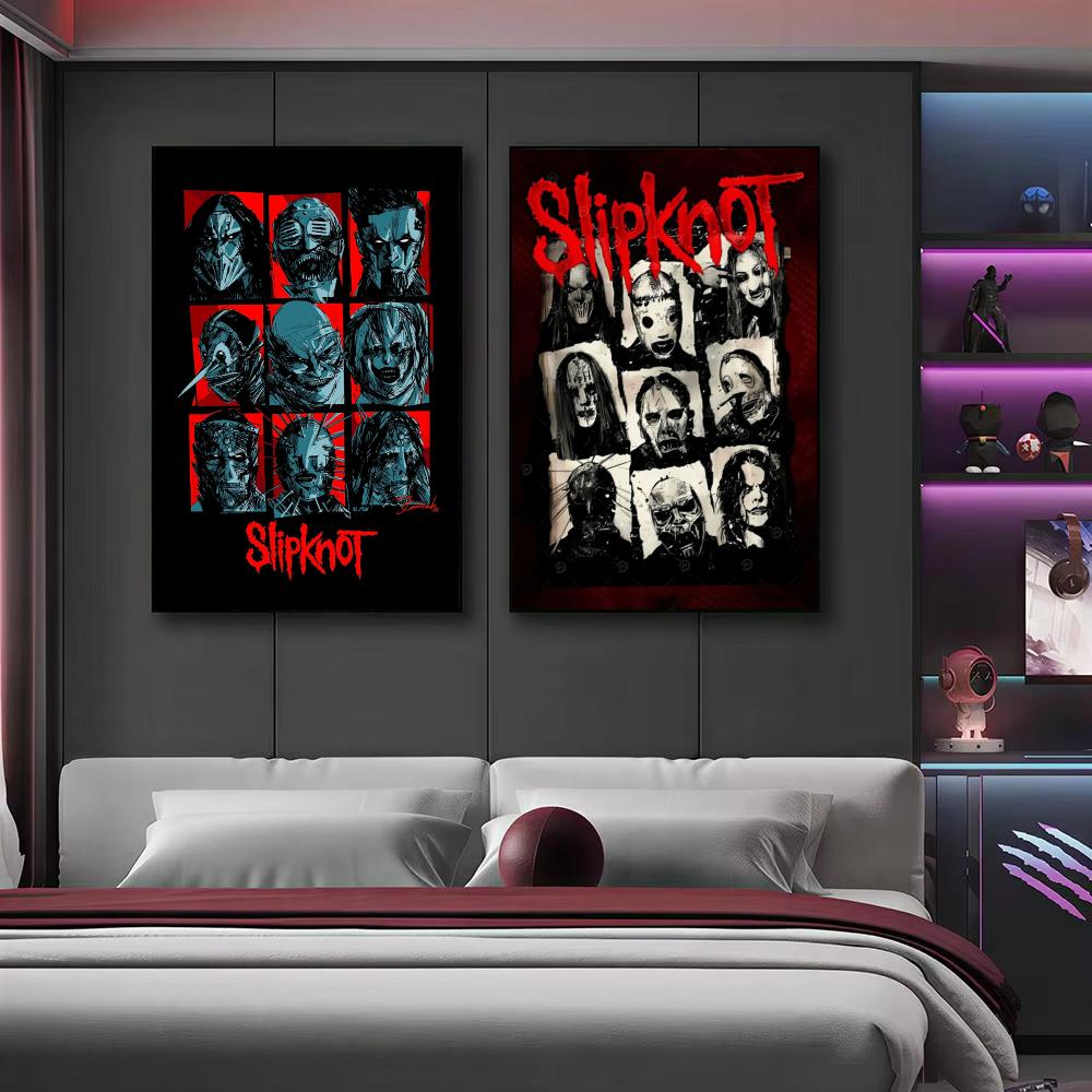 Band S-Slipknot Rock Poster Mo - Musical Instrument Poster 评论和价格