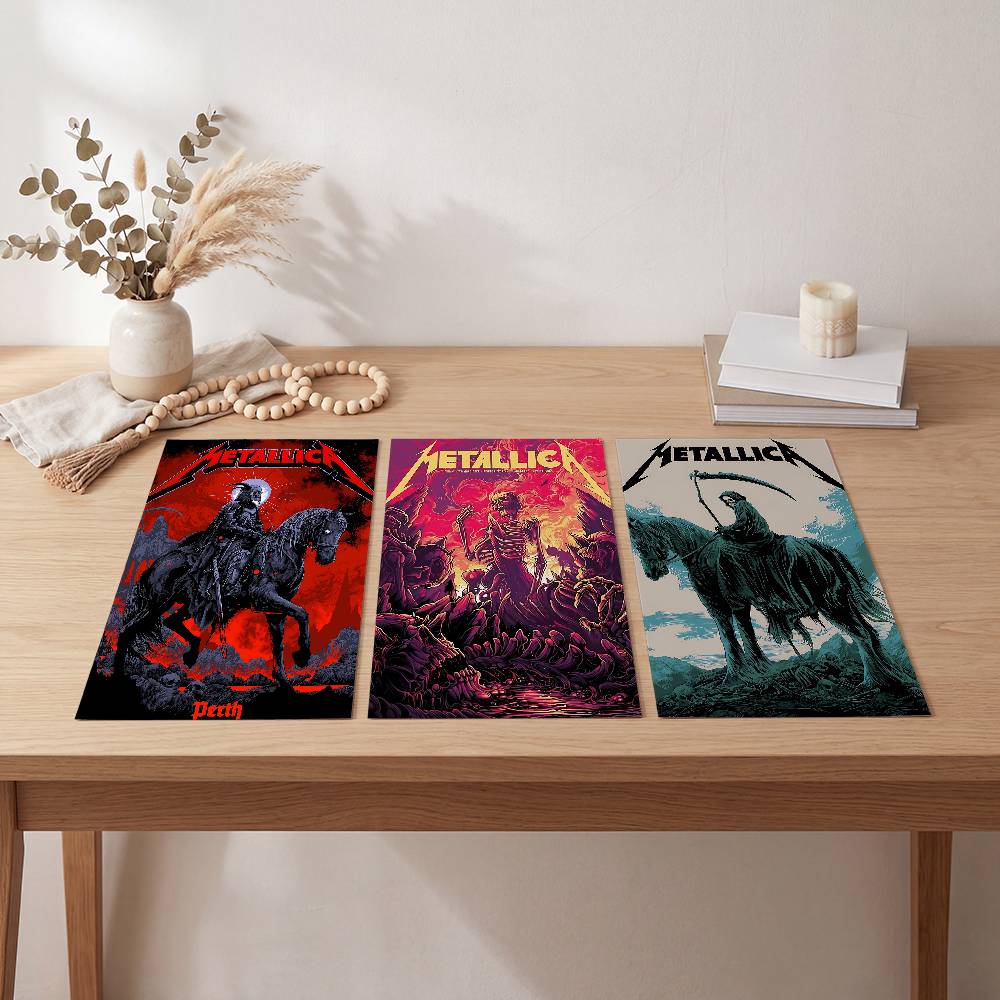 Rock Band M-METALLICA Classic  - Musical Instrument Poster 评论和价格