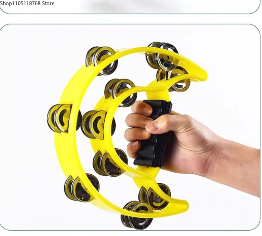 Tambourine Percussion Musical  - Tambourine Hand Drum 评论和价格