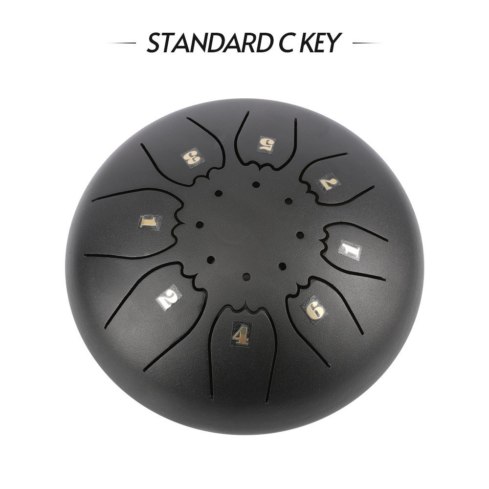 5 Inch Mini 8‑Note C‑Key Stain - Tongue Drum Steel 评论和价格