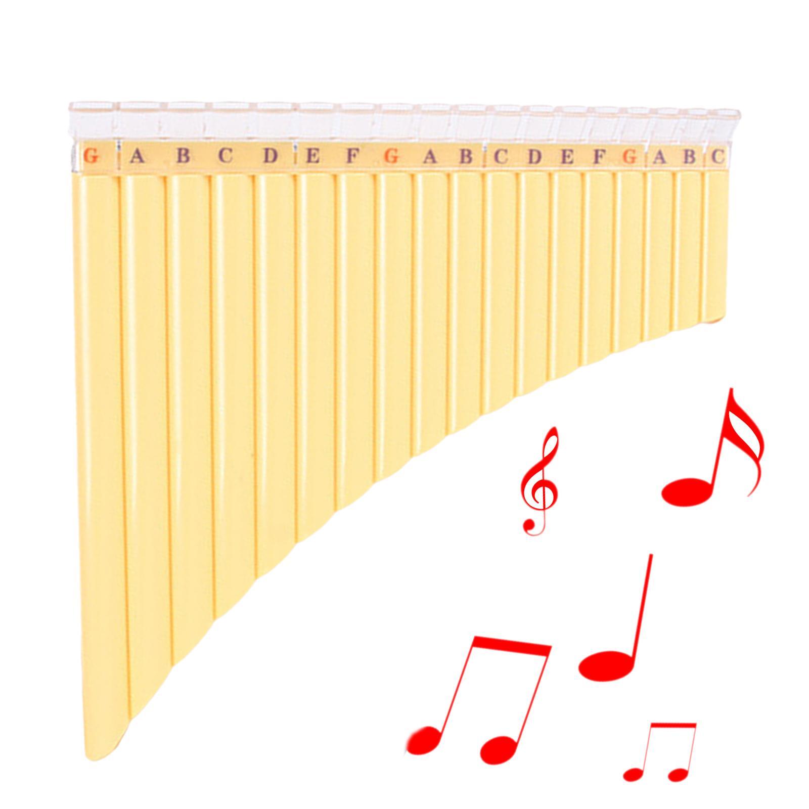 Panpipe C Key Woodwind Musical - Musical Instrument I Play 评论和价格