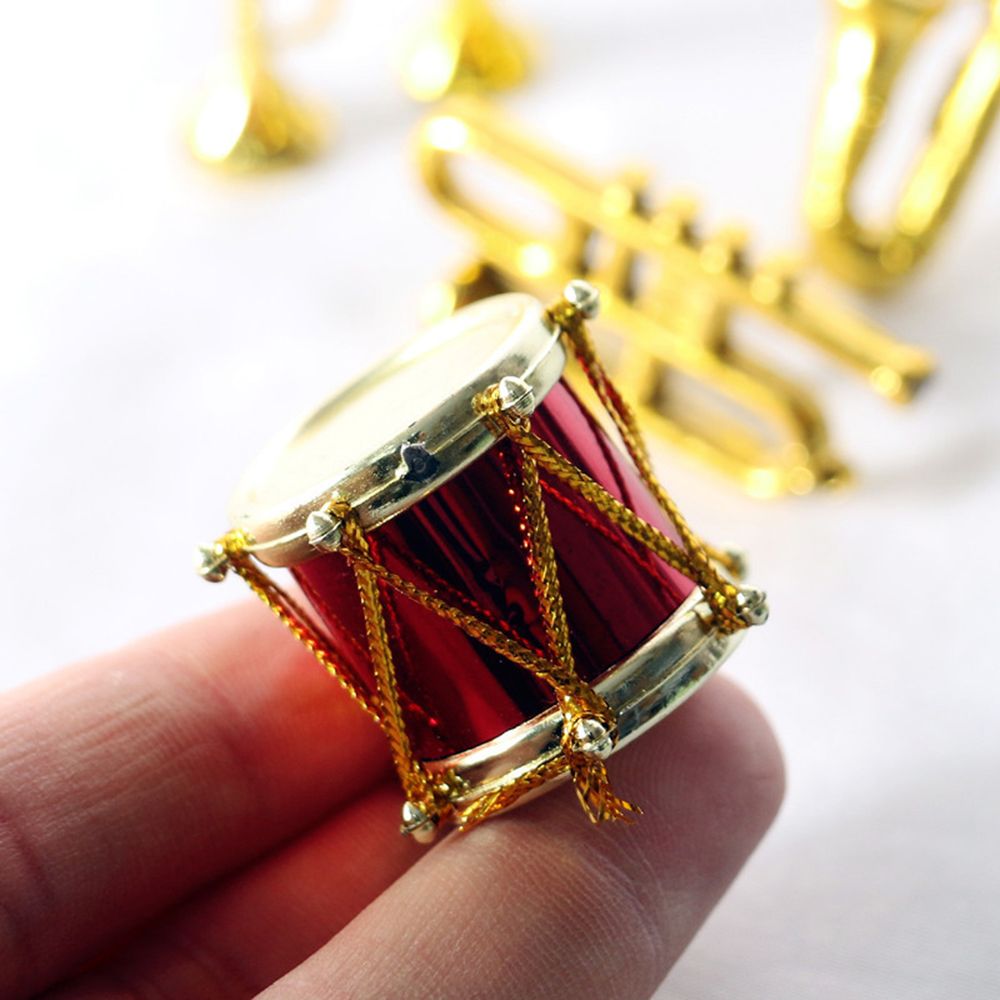 Miniature Doll Musical Instrum - Musical Instrument Horn 评论和价格