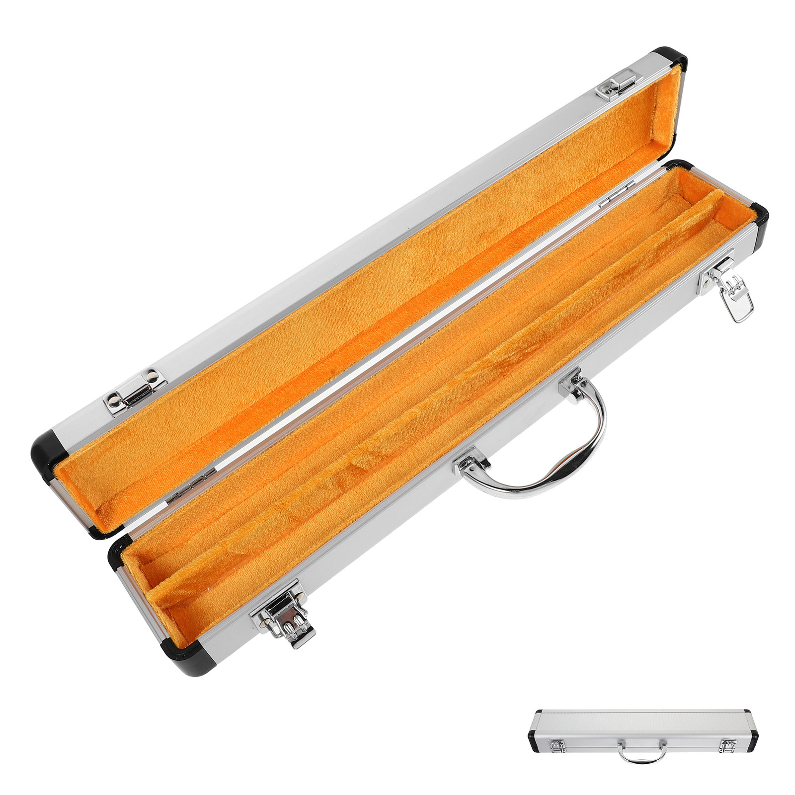 Flute Case Aluminum Alloy Port - Musical Instrument Box 评论和价格