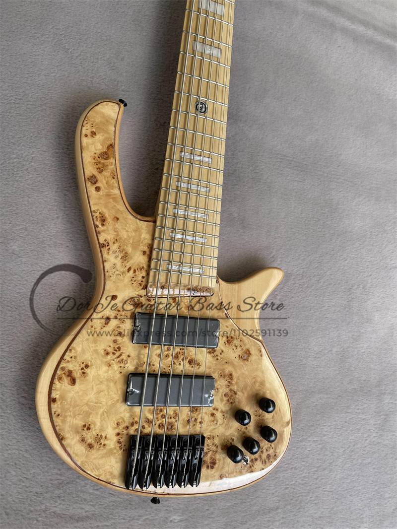 6 Strings Bass Guitar DeOl Bas - Bass Guitar Fretless 评论和价格