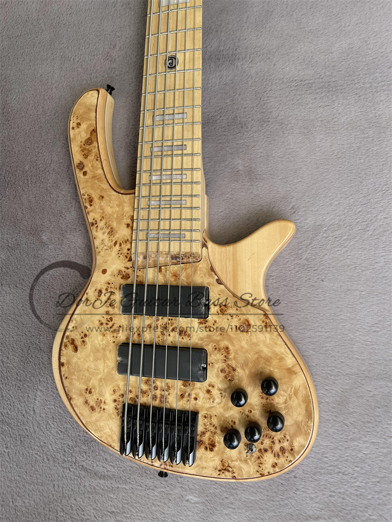 6 Strings Bass Guitar DeOl Bas - Bass Guitar Fretless 评论和价格