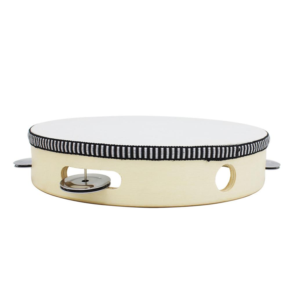 Wooden Tambourine for Children - Tambourine Hand Drum 评论和价格