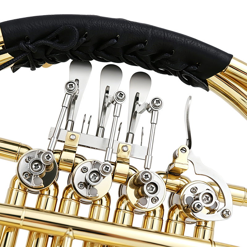 French Horn With Four Keys Lac - Musical Instrument Horn 评论和价格
