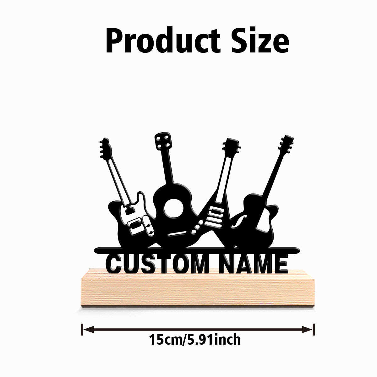 1pc Creative Musical instrumen - Musical Instrument With Name 评论和价格