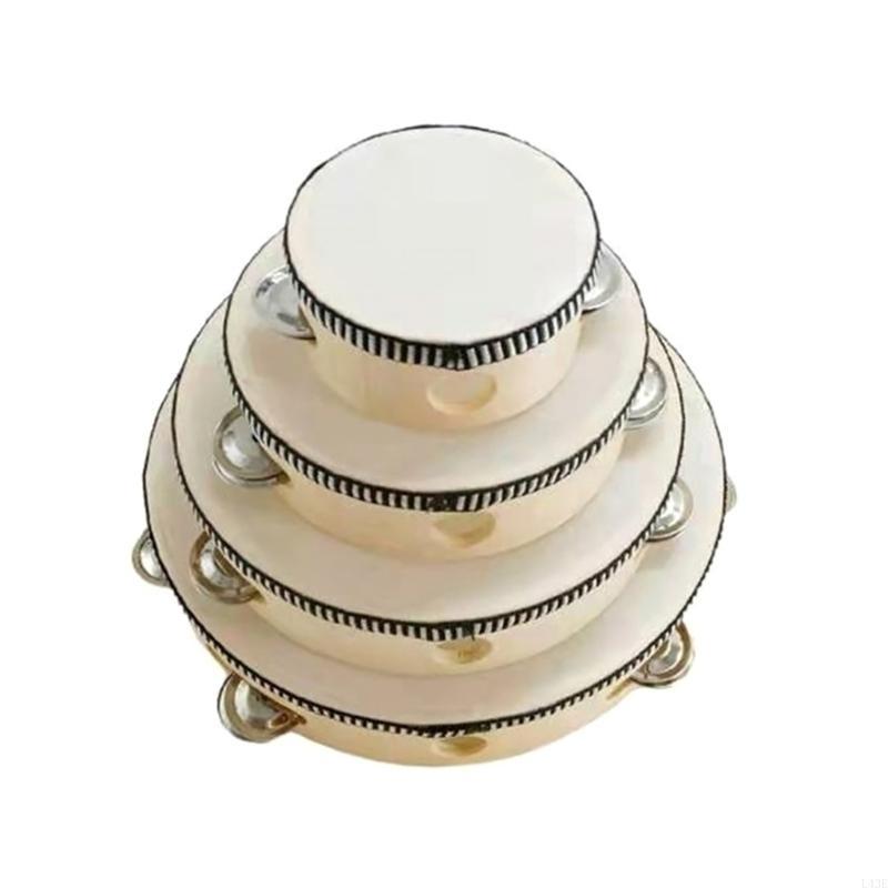 Tambourines with Metal Bells D - Tambourine Hand Drum 评论和价格