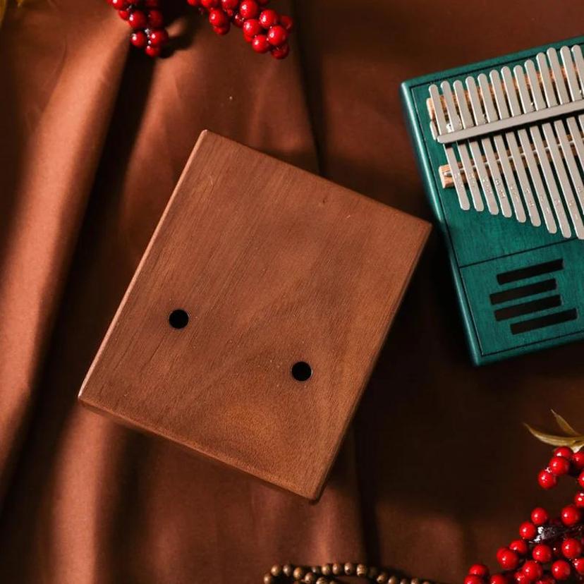 Retro Kalimba 17 Key Thumb Pia - Musical Instrument Box 评论和价格