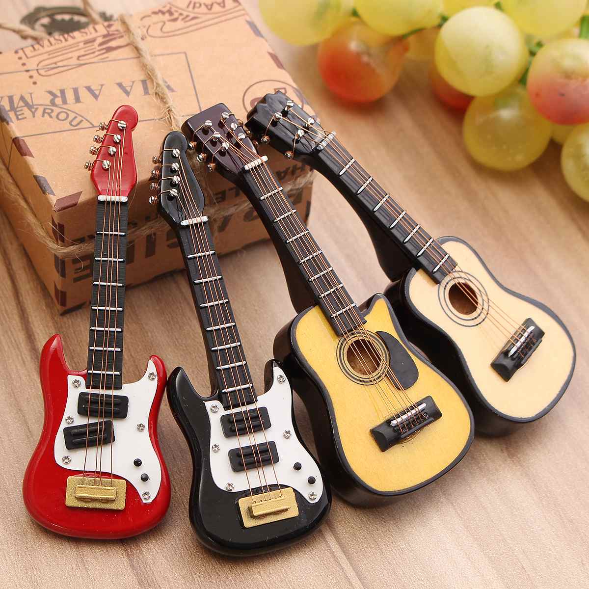 4Pcs Kiwarm Fashion 1/12 Scale - Musical Instrument Craft 评论和价格