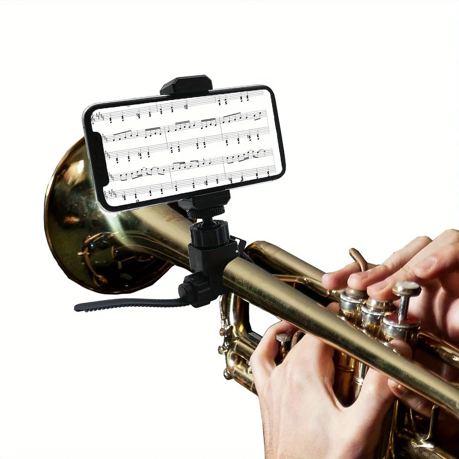Metal Music Lyre Clip Phone St - Musical Instrument Horn 评论和价格