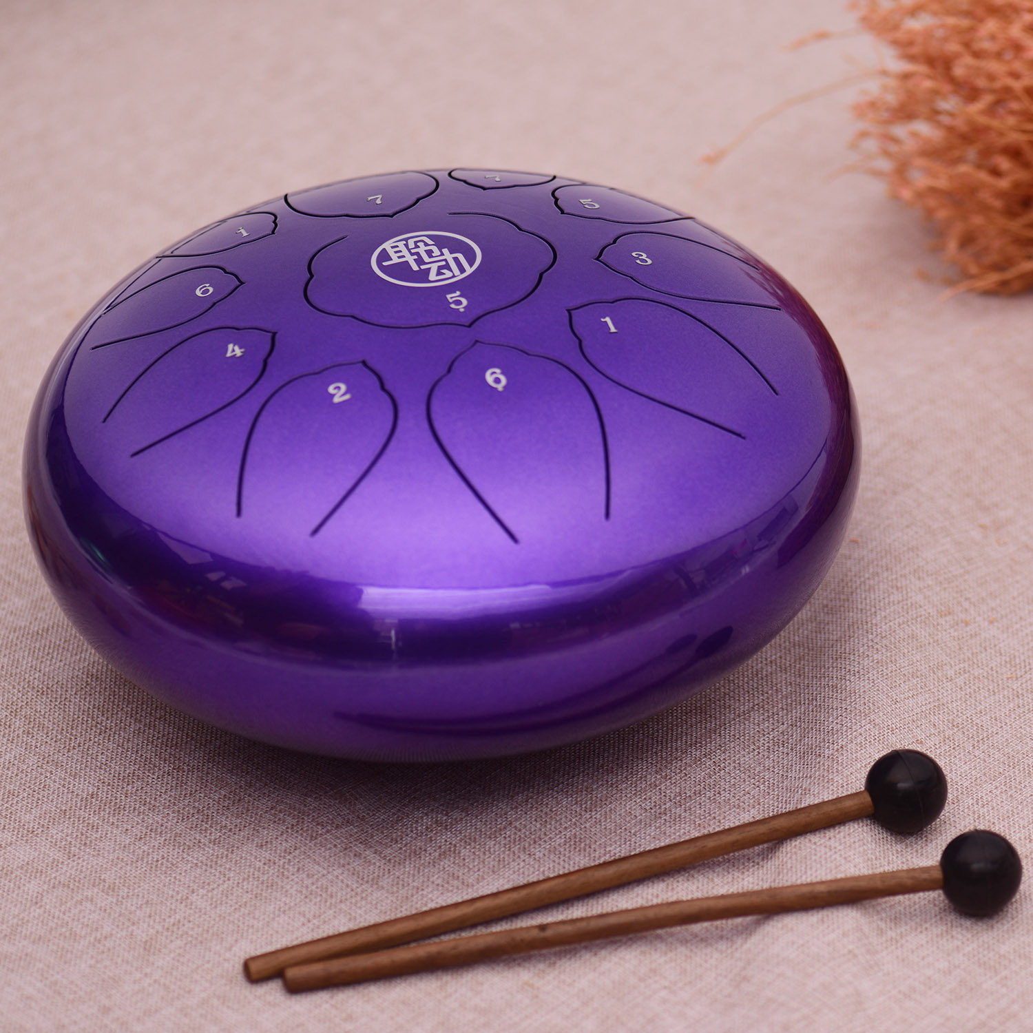 11 Inch Purple Steel Tongue Dr - Tongue Drum Steel 评论和价格