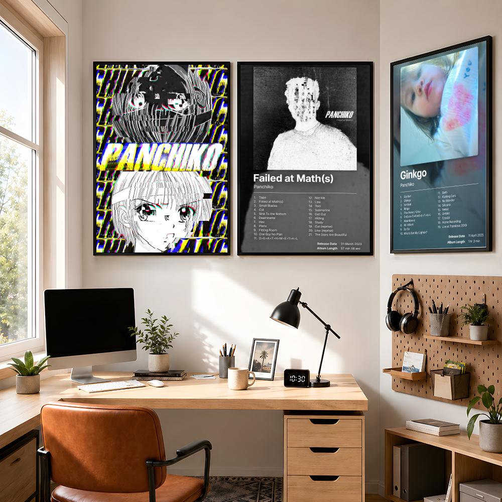 Band Panchiko Indie Rock DEATH - Musical Instrument Poster 评论和价格