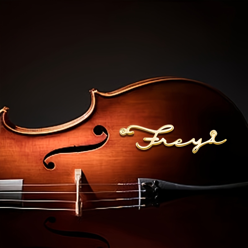 [Custom] Decorative nameplates - Musical Instrument With Name 评论和价格