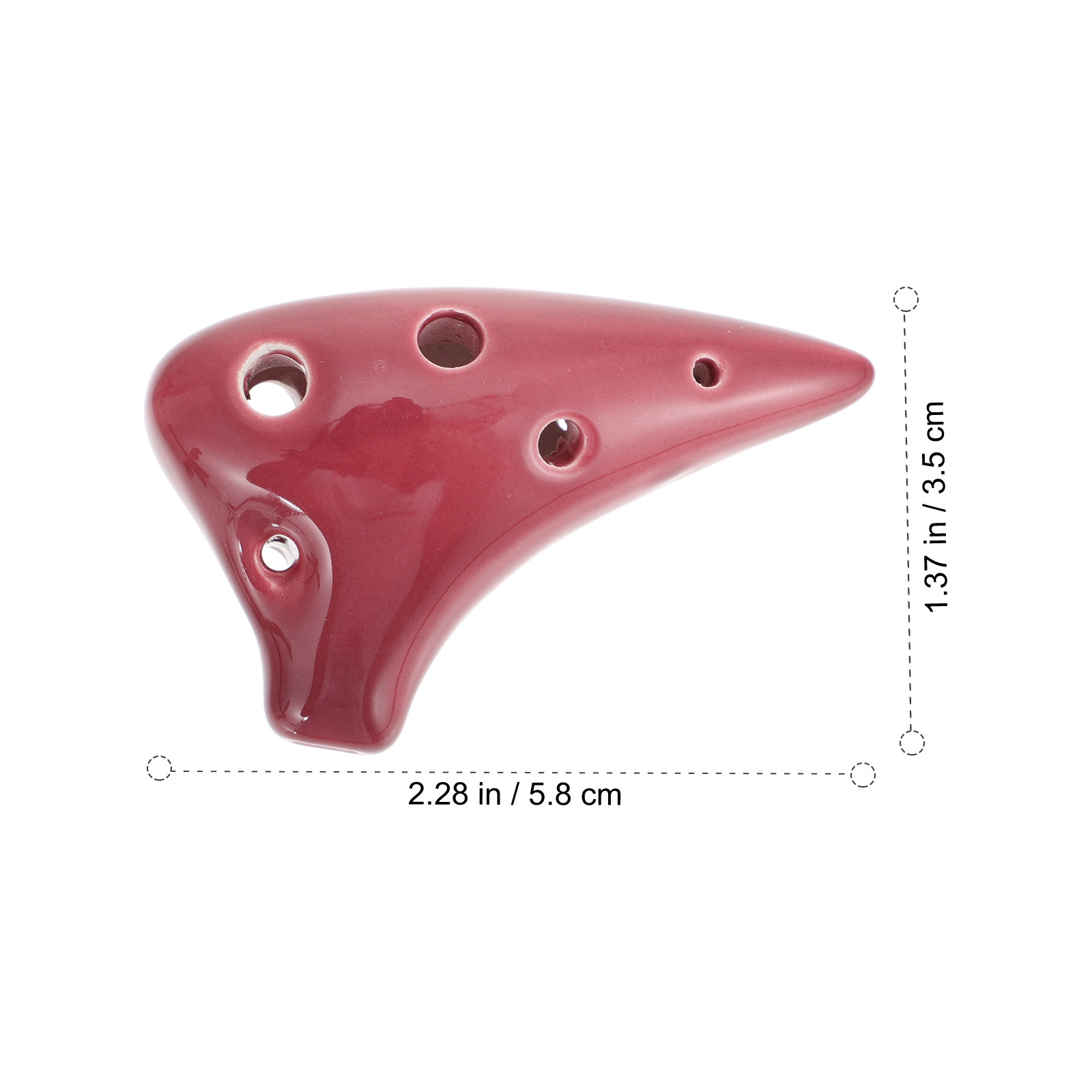 6 Hole Dolomite Ocarina Mini P - Musical Instrument I Play 评论和价格