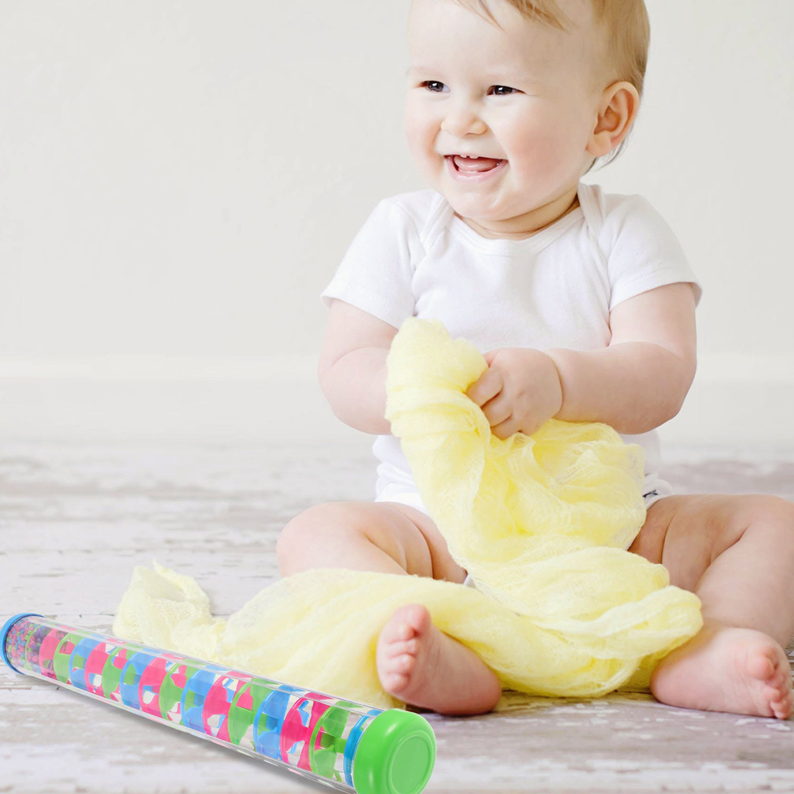 2Pcs Rain Stick Spiral Musical - Musical Instrument I Play 评论和价格