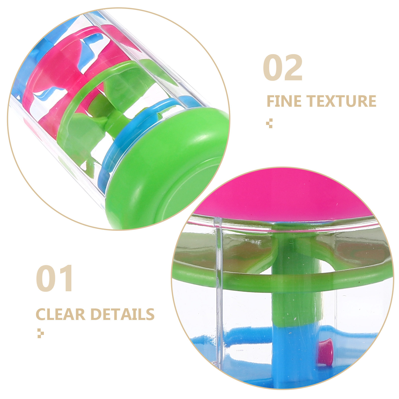 2Pcs Rain Stick Spiral Musical - Musical Instrument I Play 评论和价格