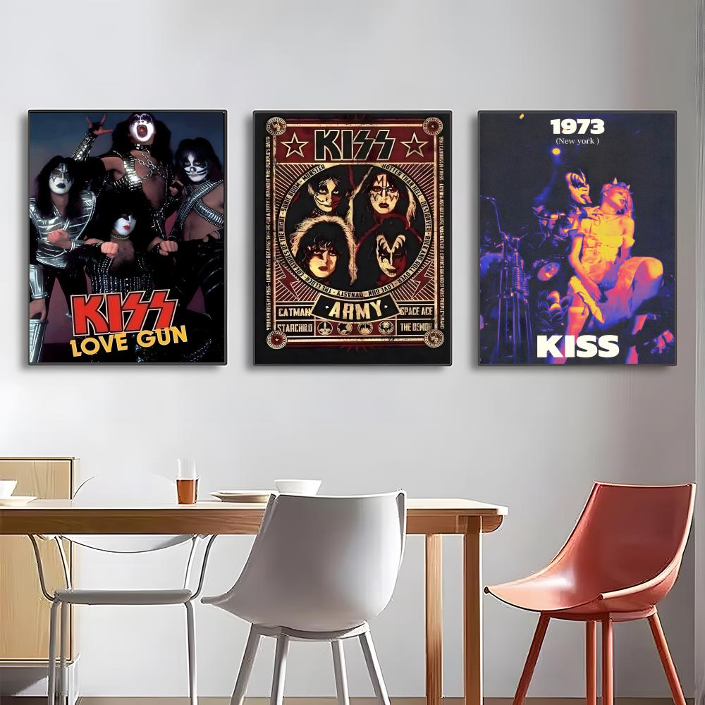 K-Kiss Kraft Rock Band-S Poste - Musical Instrument Poster 评论和价格
