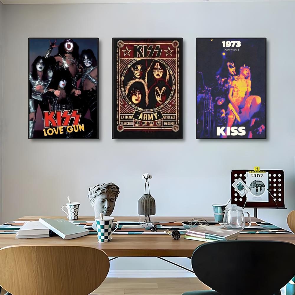 K-Kiss Kraft Rock Band-S Poste - Musical Instrument Poster 评论和价格