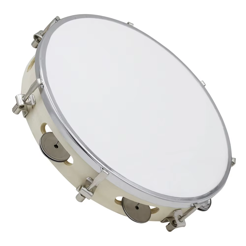 10 Inch Tambourine Orff Wooden - Tambourine Hand Drum 评论和价格