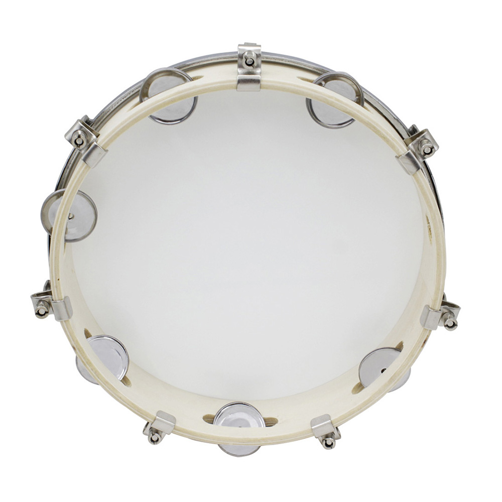10 Inch Tambourine Orff Wooden - Tambourine Hand Drum 评论和价格