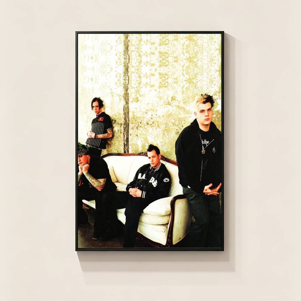 Pop-rock g-Good Charlotte Band - Musical Instrument Poster 评论和价格