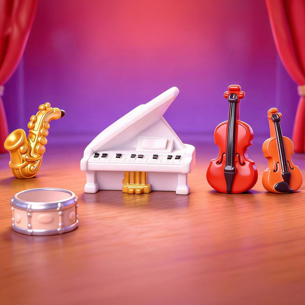 Piano Violin Saxophone Miniatu - Musical Instrument Veena 评论和价格