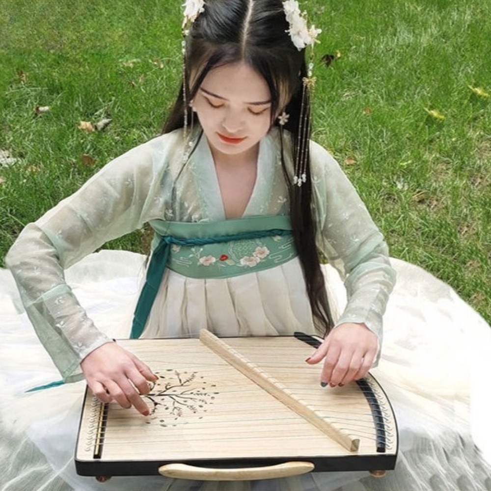 Wooden 21-string Mini Guzheng  - Musical Instrument Oud 评论和价格