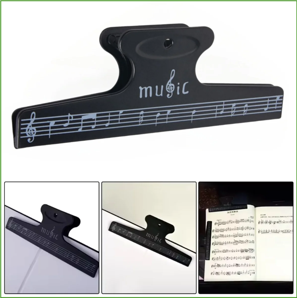Sheet Music Clips Book Page No - Musical Instrument Veena 评论和价格